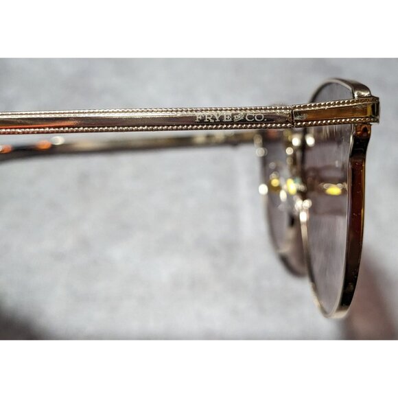 Frye & Co. Gold And Tortoise DG0921 Sunglasses main image 8